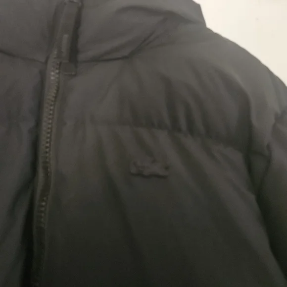 Lacoste Black Down Winter Hooded Puffer Jacket - Picture 6 of 12